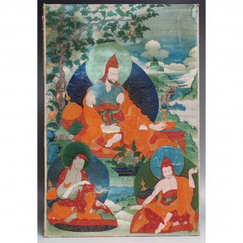 A painting (thangka) of Śākya Paṇḍita, Tibet