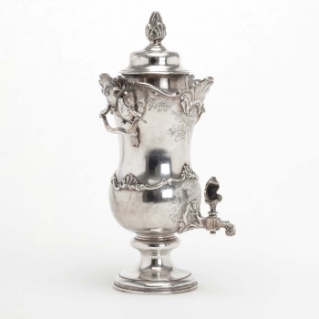 A silver coffee urn, Amsterdam